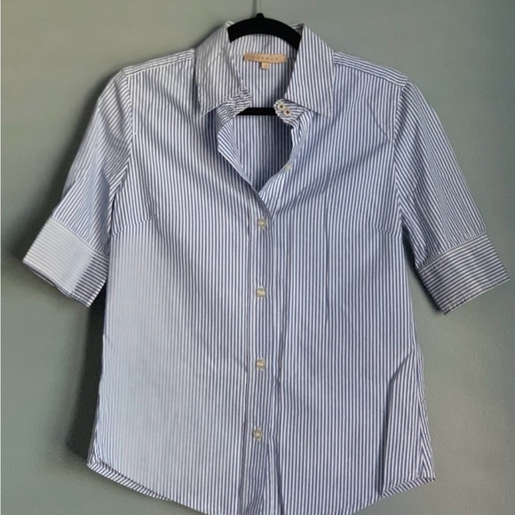 Sandro Tops - Sandro Striped Button Up Top 2